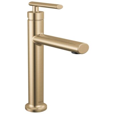 Delta Faucet Altado Single Handle Bathroom Faucet Champagne Bronze