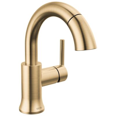 Delta Faucet Trinsic® Single Handle Pull Down Bathroom Faucet