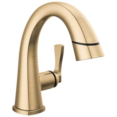 Delta Faucet Stryke® Single Handle Pull Down Bathroom Faucet