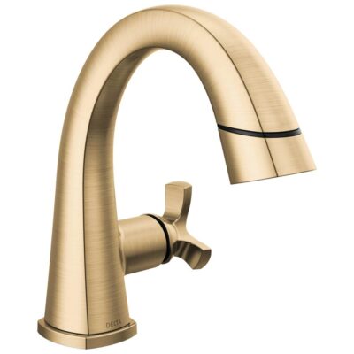 Delta Faucet Stryke® Single Handle Pull Down Bathroom Faucet