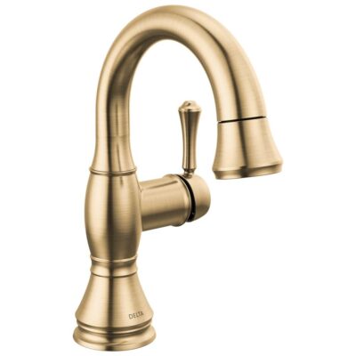 Delta Faucet Cassidy™ Single Handle Pull Down Bathroom Faucet