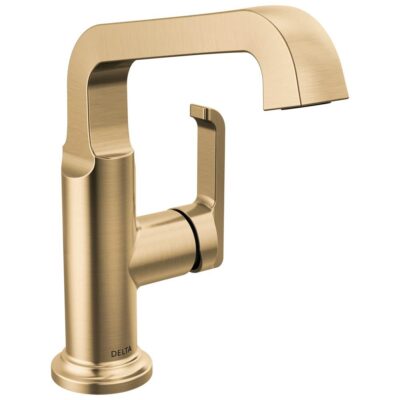 Delta Faucet Tetra™ Single Handle Mid-Height Vessel Bathroom