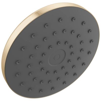 Delta Faucet Universal Showering Components: PivotPro Raincan Shower Head with TouchClean Spray Face