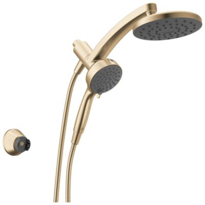 Delta Faucet Universal Showering Components: PivotPro 3-in-1 Combination Shower with TouchClean Spray Face