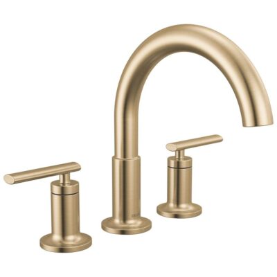 Delta Faucet Altado Roman Tub Trim Champagne Bronze