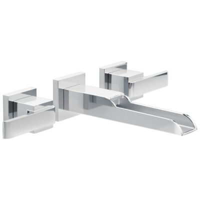 Delta Faucet Ara® Two Handle Wall Mount Channel Bathroom Faucet Trim