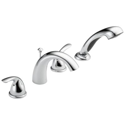 Delta Faucet Classic Roman Tub with Hand Shower Trim