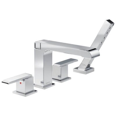 Delta Faucet Ara® Roman Tub with Hand Shower Trim