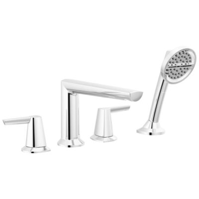 Delta Faucet Galeon™ 4-Hole Roman Tub Trim with Hand Shower