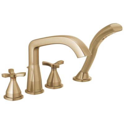 Delta Faucet Stryke® Roman Tub Trim with Hand Shower