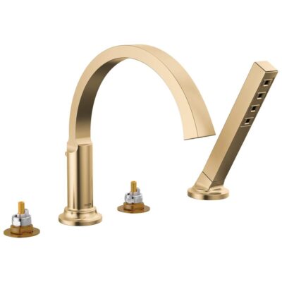 Delta Faucet Tetra™ Roman Tub Trim with Hand Shower