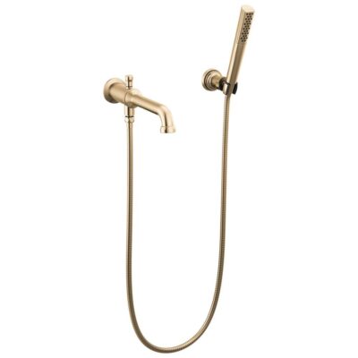 Delta Faucet Broderick™ Wall Mount Tub Filler Trim with Hand Shower - Less Handles