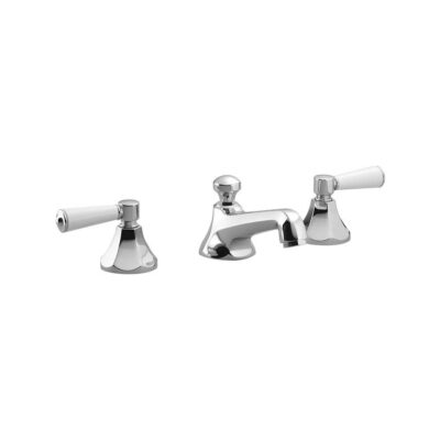 Dornbracht Madison Flair Three-Hole Lavatory Mixer With Drain In Durabrass