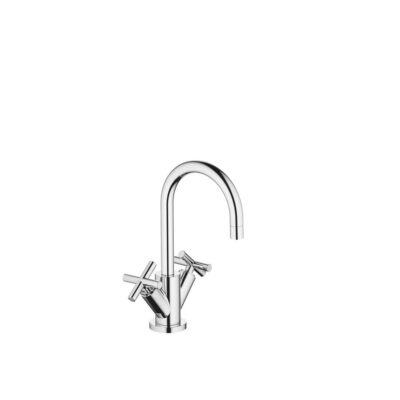 Dornbracht Single-Hole Lavatory Mixer With Drain In Brushed Durabrass