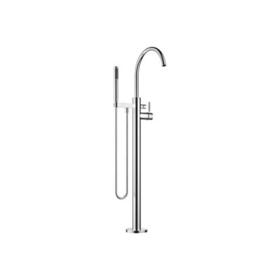 Dornbracht Single-Lever Tub Mixer For Freestanding Installation With Hand Shower Set In Brushed Durabrass