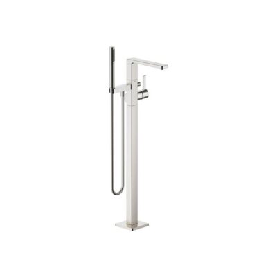 Dornbracht LULU Single-Lever Tub Mixer For Freestanding Installation With Hand Shower Set In Platinum Matte