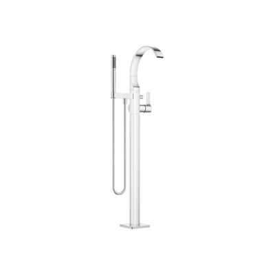 Dornbracht CYO Single-Lever Tub Mixer For Freestanding Installation With Hand Shower Set In Brushed Durabrass