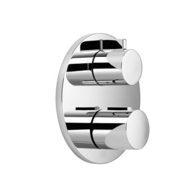 Dornbracht Concealed Thermostat With One-Way Volume Control In Black Matte