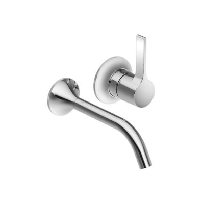 Dornbracht VAIA Wall-Mounted Single-Lever Mixer Without Drain In Brushed Durabrass