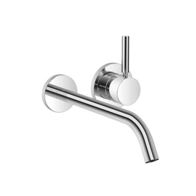 Dornbracht Meta Wall-Mounted Single-Lever Mixer Without Drain In Black Matte
