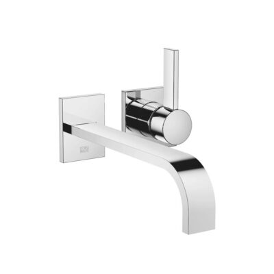 Dornbracht MEM Wall-Mounted Single-Lever Mixer Without Drain In Brushed Durabrass