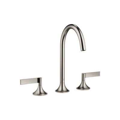 Dornbracht VAIA Three-Hole Lavatory Mixer With Drain In Platinum Matte