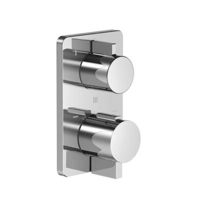 Dornbracht Concealed Thermostat With Three-Way Volume Control In Platinum Matte