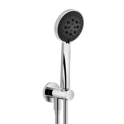 Dornbracht Hand Shower Set With Integrated Wall Bracket In Black Matte