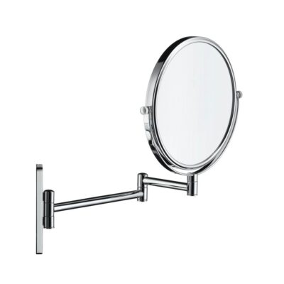 Duravit Duravit D-Code Wall Mount Swing Arm Makeup Mirror in Chrome