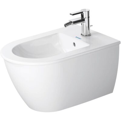 Duravit Duravit Darling New Single Hole Horizontal Spray Wall Mount Bidet in White