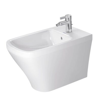 Duravit Duravit DuraStyle Single Hole Horizontal Spray Floorstanding Bidet in White