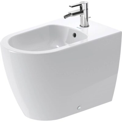 Duravit Duravit ME by Starck Single Hole Horizontal Spray Floorstanding Bidet in White