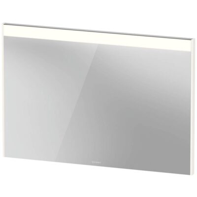 Duravit Duravit Brioso Switch Control LED Mirror in High Gloss White, 4000K