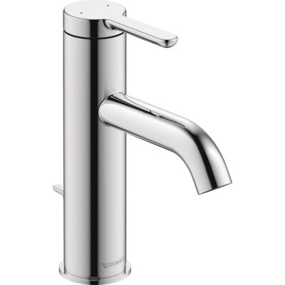 Duravit Duravit C.1 6 7/8'' Single Hole Bathroom Sink Faucet in Chrome, Drain Included