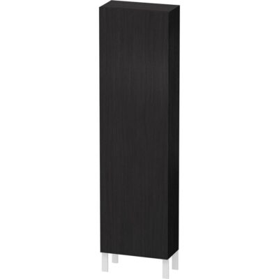 Duravit Duravit L-Cube 19 5/8'' x 69 1/4'' Wall Mount Linen Cabinet in Black Oak