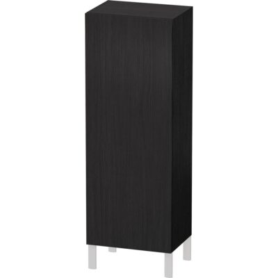 Duravit Duravit L-Cube 19 5/8'' x 52'' Wall Mount Linen Cabinet in Black Oak