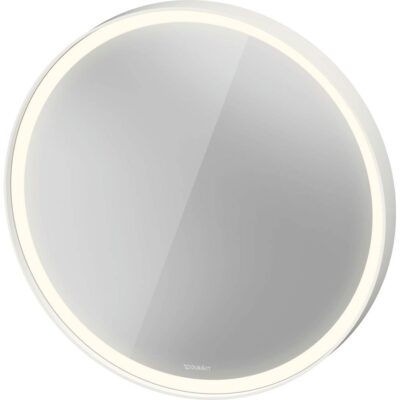 Duravit Duravit L-Cube Sensor Control LED Mirror in Aluminum, 3500K
