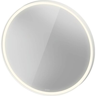 Duravit Duravit L-Cube Sensor Control LED Mirror in Aluminum, 3500K