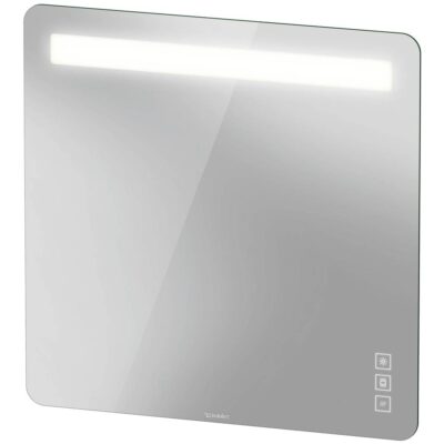 Duravit Duravit Luv Icons Control LED Mirror in Aluminum, 2700K - 6500K