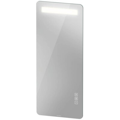 Duravit Duravit Luv Icons Control LED Mirror in Aluminum, 2700K - 6500K