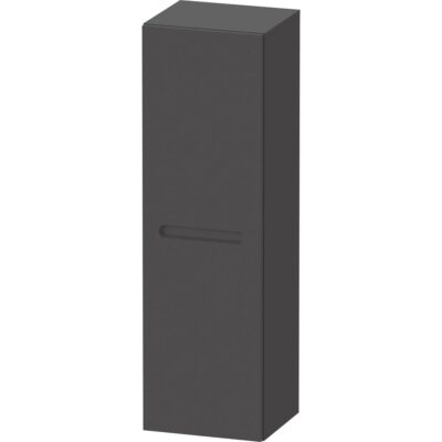 Duravit Duravit No.1 15 3/4'' x 52'' Wall Mount Linen Cabinet in Matte Graphite
