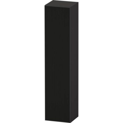 Duravit Duravit Zencha 15 3/4'' x 69 1/4'' Wall Mount Linen Cabinet in Black Line Structure