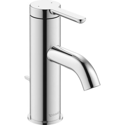 Duravit Duravit C.1 6 1/8'' Single Hole Bathroom Sink Faucet in Chrome, Drain Included