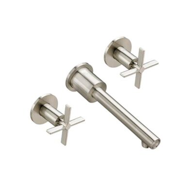 DXV Percy® 2-Handle Wall Mounted Bathroom Faucet with Cross Handles