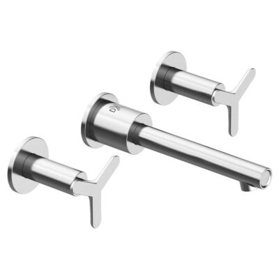 DXV Percy Wm Faucet Tri-Spoke Handles, Bn