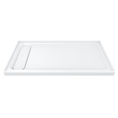 DXV 60 in. x 30 in. Solid Surface Shower Base, Left