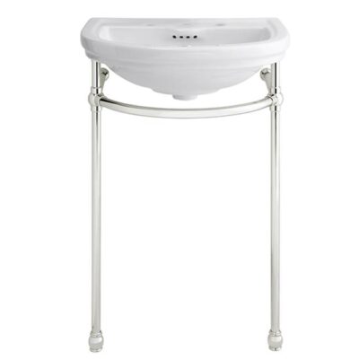 DXV St. George® 24 in. Console Bathroom Sink, 3 Hole with Console Leg