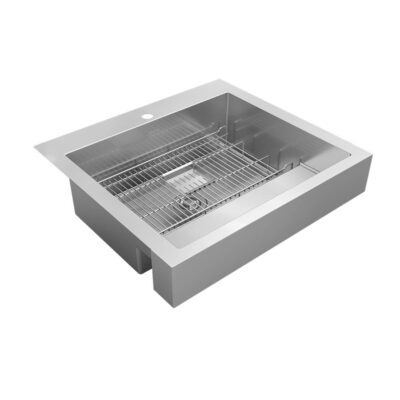 Elkay 16 Gauge Stainless Steel 29.88'' x 27.25'' x 9.63'' Single Bowl Farmhouse Dart Canyon