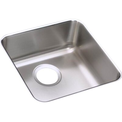 Elkay 18 Gauge Stainless Steel 14.5'' x 14.5'' x 4.375'' Single Bowl Undermount Kitchen Sink
