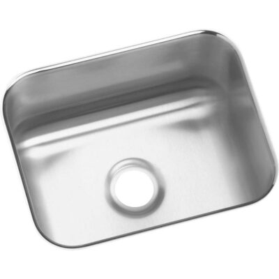 Elkay 18 Gauge Stainless Steel 14.5'' x 11.75'' x 7'' Single Bowl Undermount Bar/Prep Sink